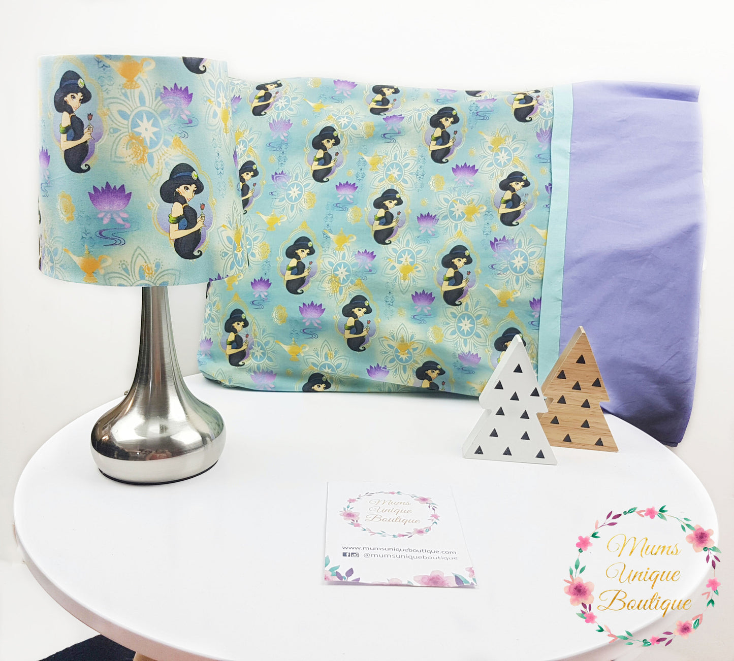 Custom Lamp & Pillow Case Set